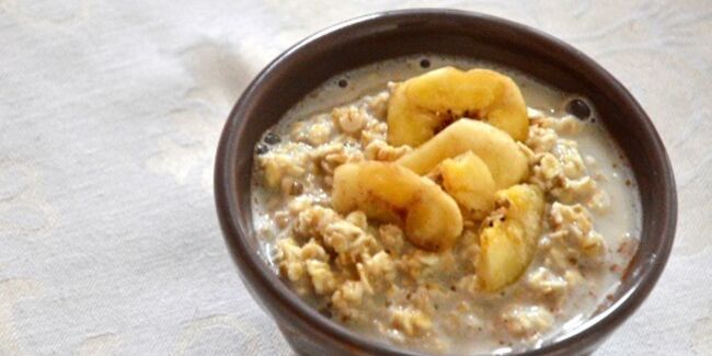 Porridge à la banane
