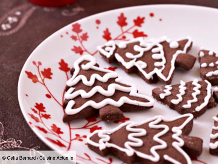 Biscuits de Noël au chocolat facile : découvrez les recettes de Cuisine  Actuelle