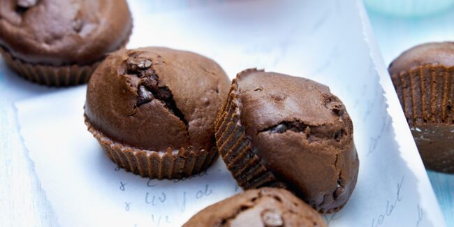 Muffin allégé au chocolat