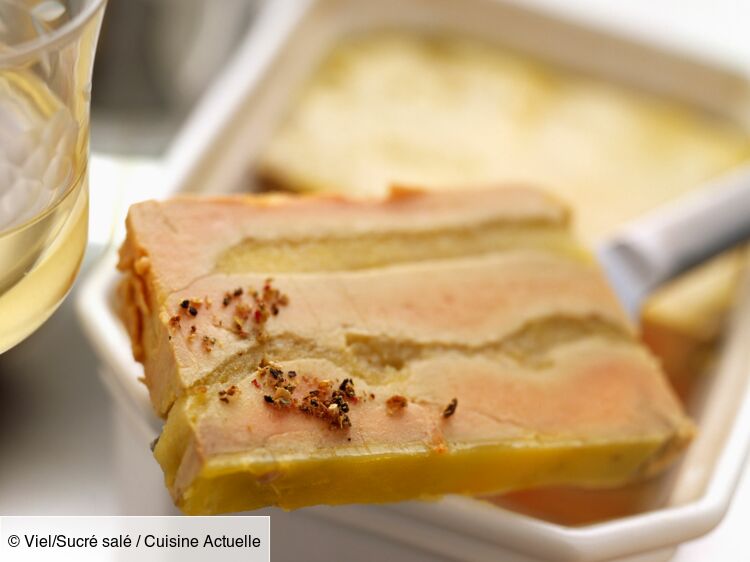 Terrine de foie gras aux pommes facile : découvrez les recettes de Cuisine  Actuelle