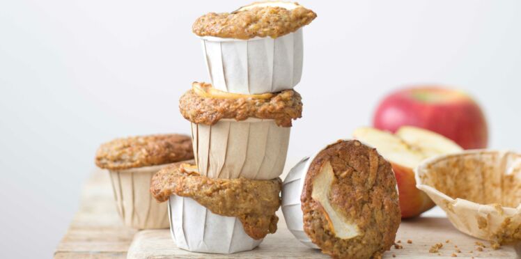 Muffin au pommes vegan