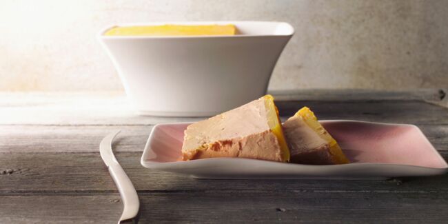 Terrine de foie gras au cognac pour 6 personnes - Recettes - Elle à Table