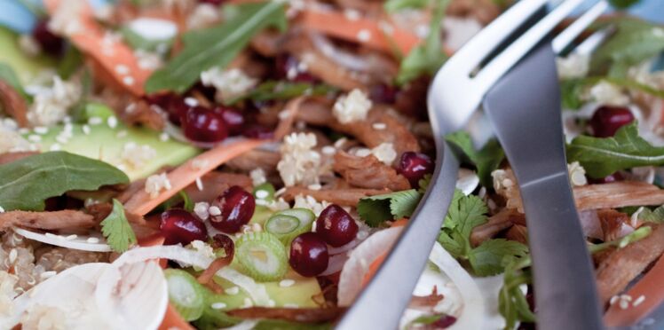 Salade folle au quinoa facile : découvrez les recettes de Cuisine Actuelle