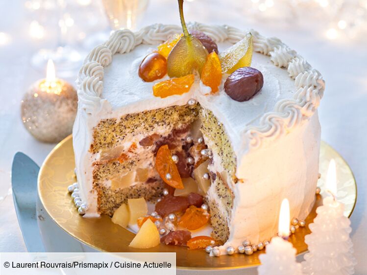 Gâteau merveilleux aux poires et fruits confits : découvrez les recettes de  Cuisine Actuelle