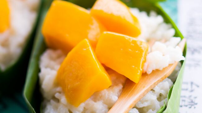 Riz gluant mangue facile : découvrez les recettes de Cuisine Actuelle