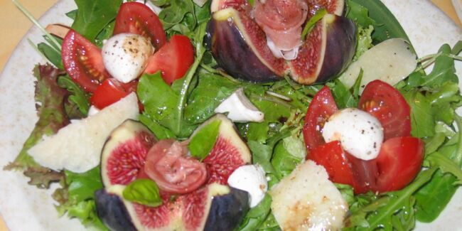Salade aux couleurs de l'Italie