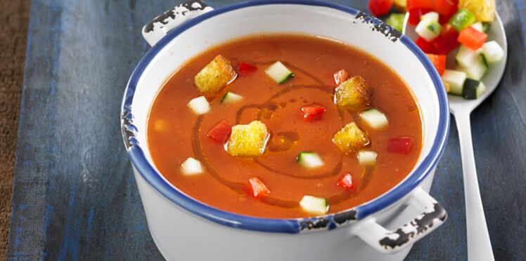 La soupe de tomates épicées