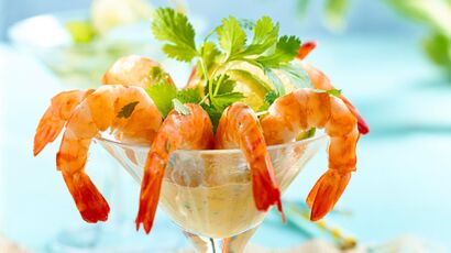 Cocktail de crevettes roses facile et rapide : découvrez les recettes de  Cuisine Actuelle