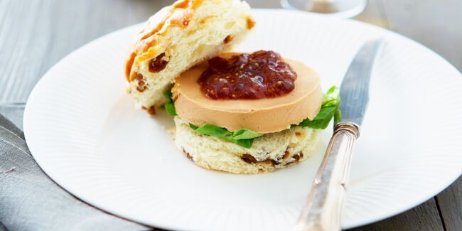 Foie gras à la confiture de figues facile et rapide : découvrez les recettes  de Cuisine Actuelle