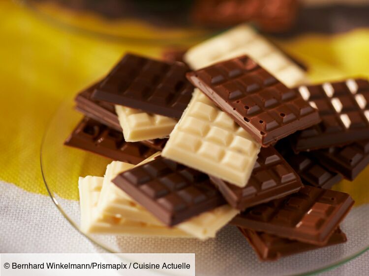 Tablettes de chocolat 3 couleurs facile : découvrez les recettes