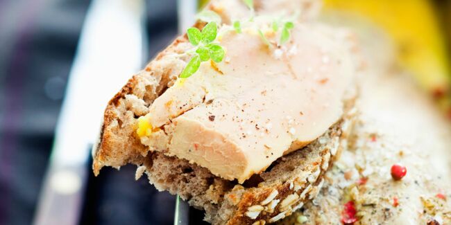 Foie gras au sel