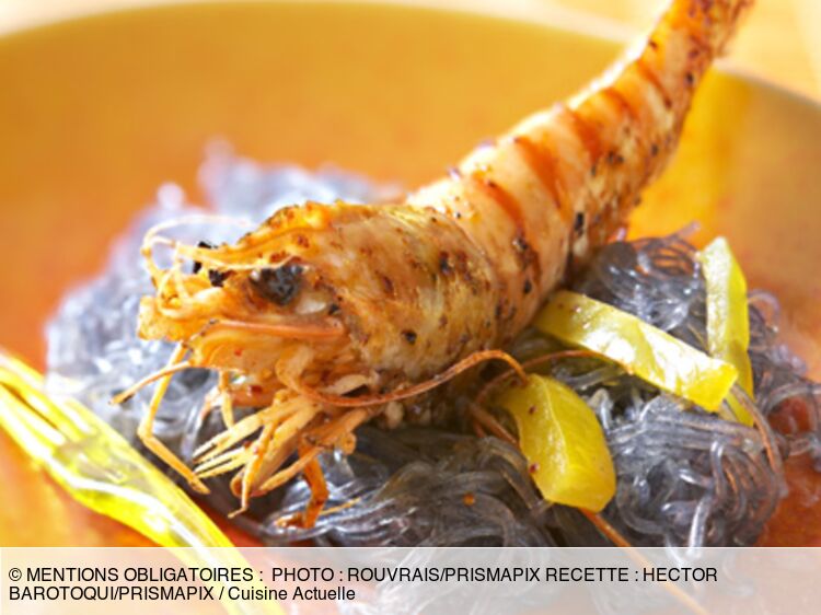 Crevettes Marinees Et Flambees Decouvrez Les Recettes De Cuisine