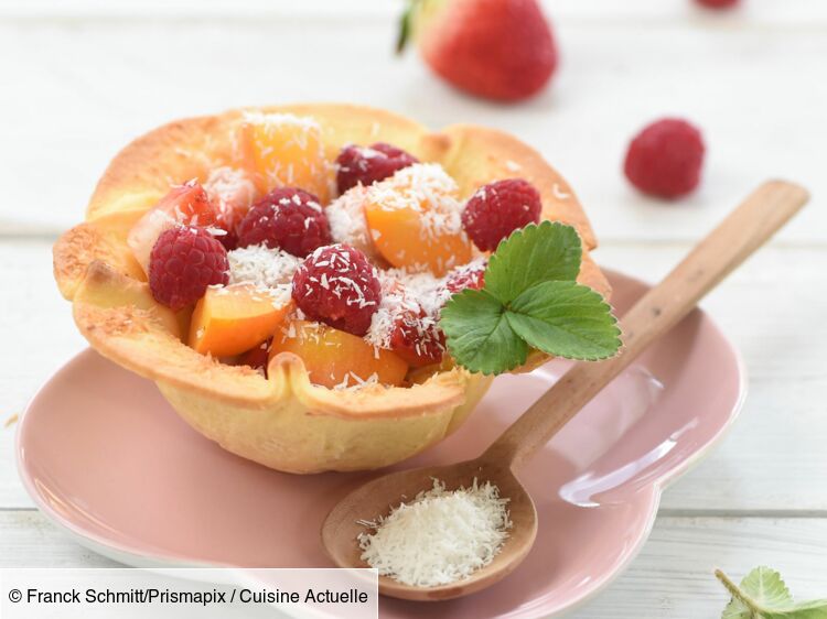 Coupe sablée aux fruits frais facile : découvrez les recettes de Cuisine  Actuelle