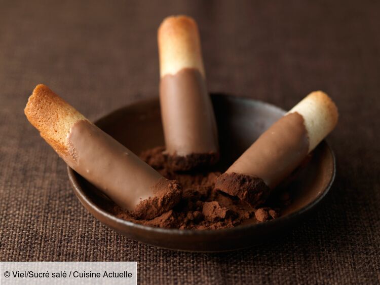Cigarettes russes fourrée au chocolat 