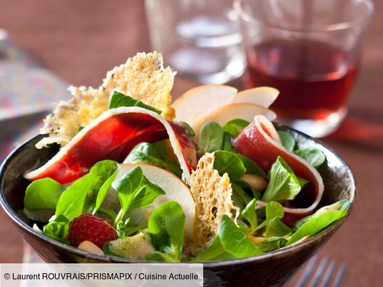 Salade au magret séché facile : découvrez les recettes de Cuisine Actuelle
