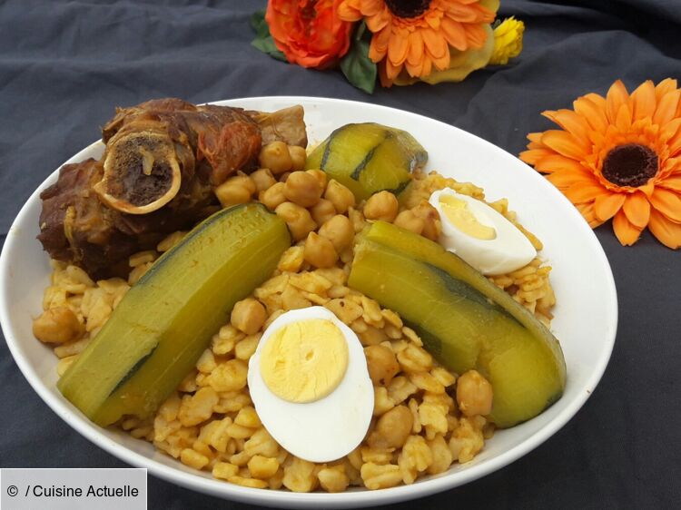 Chekhchoukha - plat algerien : découvrez les recettes de Cuisine Actuelle