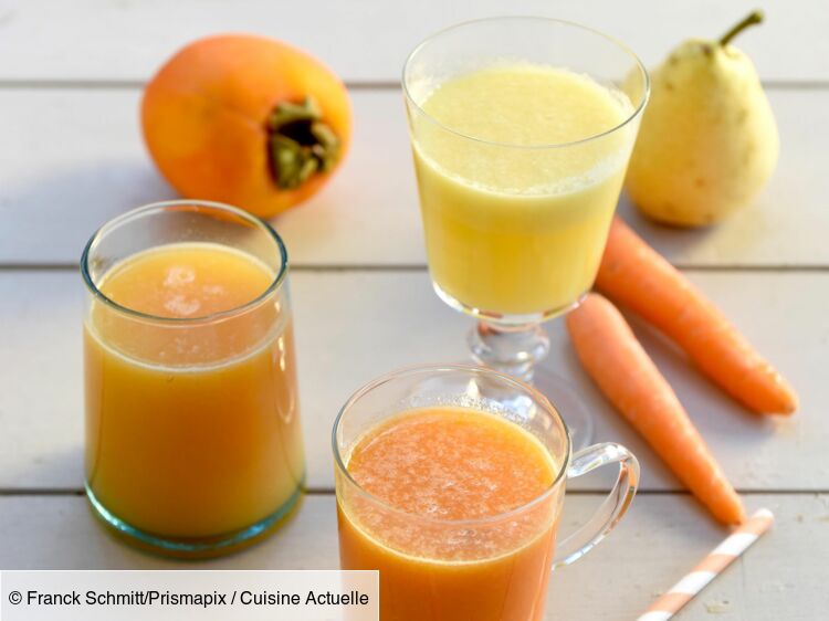 Jus orange carotte facile et rapide : découvrez les recettes de Cuisine  Actuelle