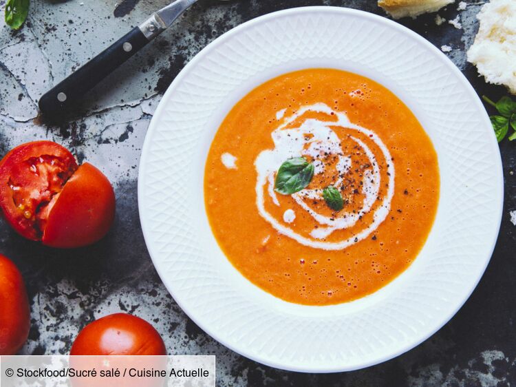 Velouté de tomate thermomix facile : découvrez les recettes de Cuisine  Actuelle