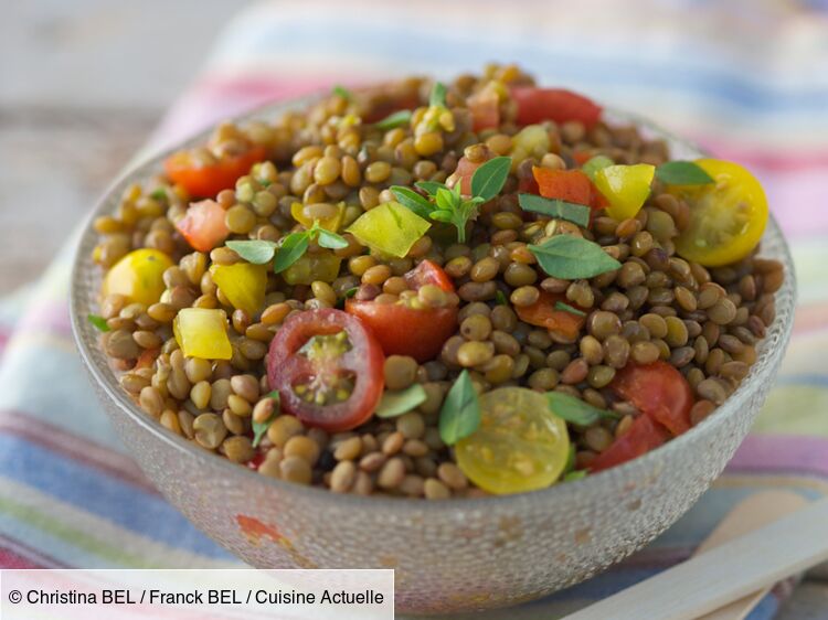 Salade de lentilles facile : découvrez les recettes de Cuisine Actuelle
