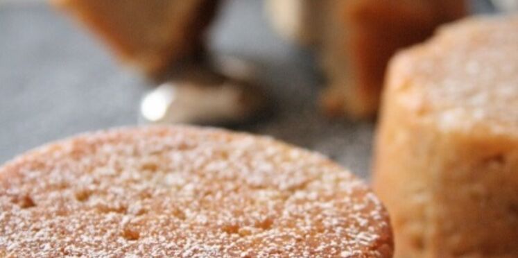 Petits gâteaux ricotta-citron bergamote { sans gluten, sans oeufs }