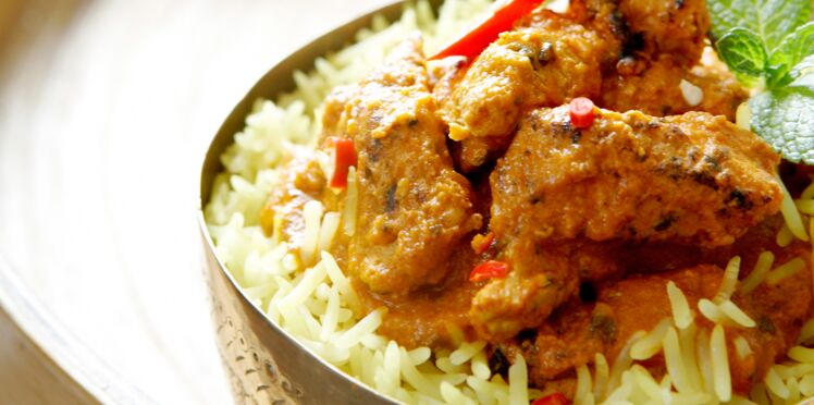 Curry indien tikka