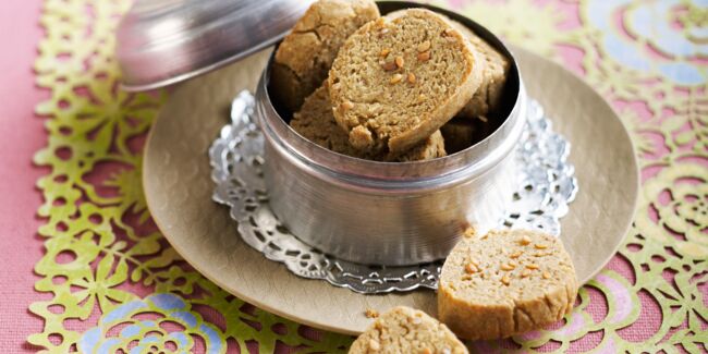 Recette Biscuits apéritif au Parmesan et Sésame - Inspirations Cuisine