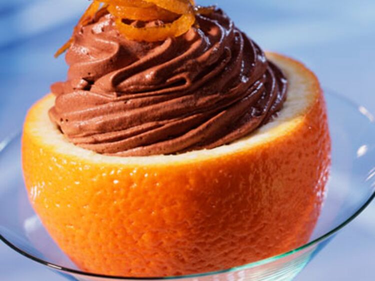 Mousse au chocolat en coque d’orange facile : découvrez les recettes de ...