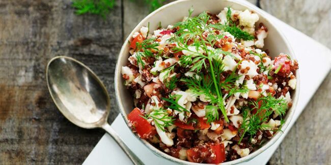 Salade de quinoa facile