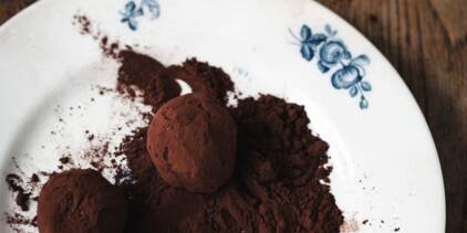 Duo de truffes au chocolat noir - Régal