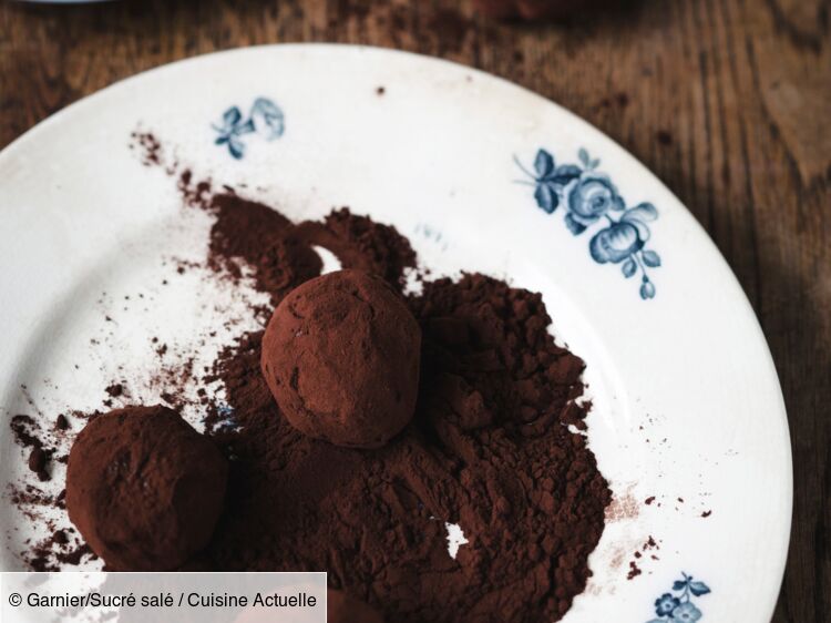 Truffes au chocolat noir et au thé facile : découvrez les recettes
