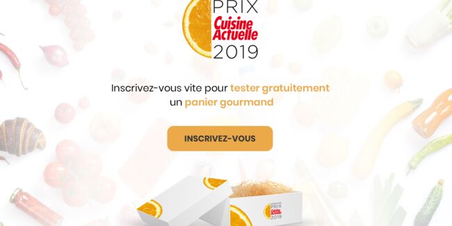 Grand Prix Cuisine Actuelle 2019 : recevez tous les nouveaux produits food à tester !