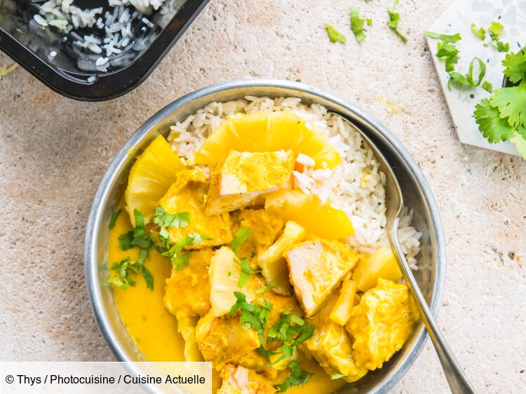 Curry de poulet à l’ananas facile : découvrez les recettes de Cuisine ...