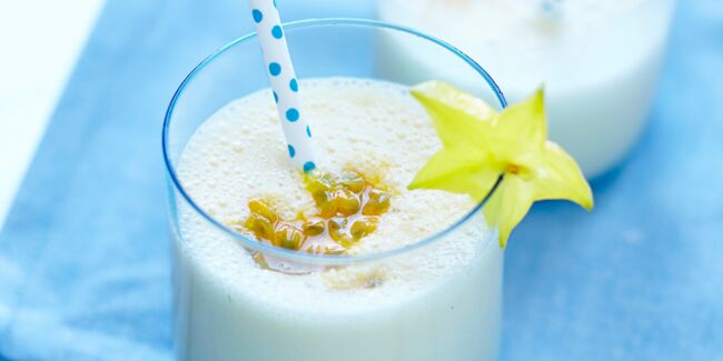 Milk-shake passion et carambole	