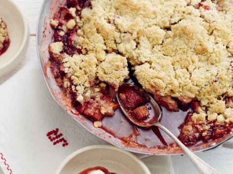 Fraise et rhubarbe, nos meilleures recettes de desserts printaniers