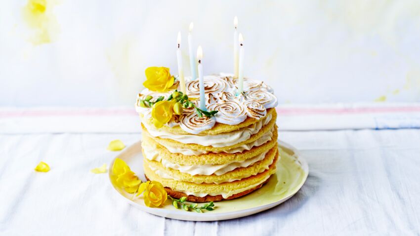 Gâteau jaune