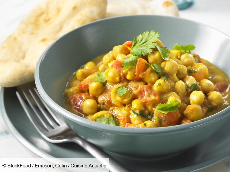 Curry de pois chiches (chana masala) facile : découvrez les