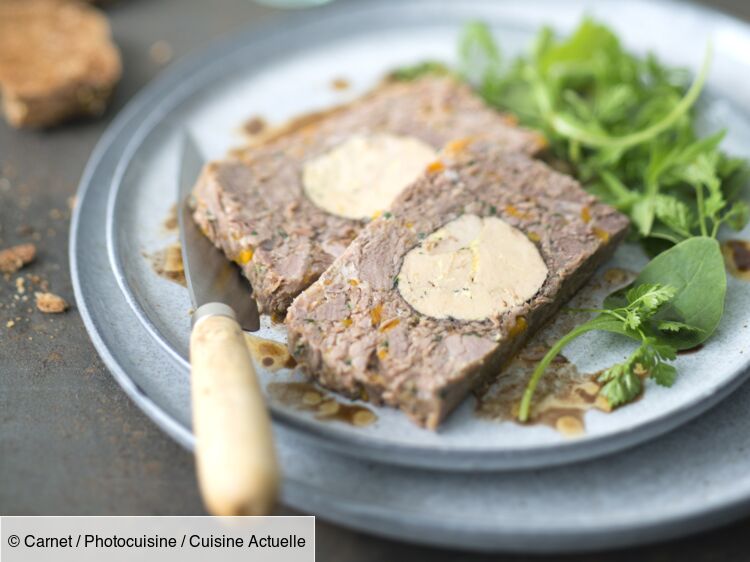 Terrine de bœuf au foie gras facile : découvrez les recettes de Cuisine  Actuelle