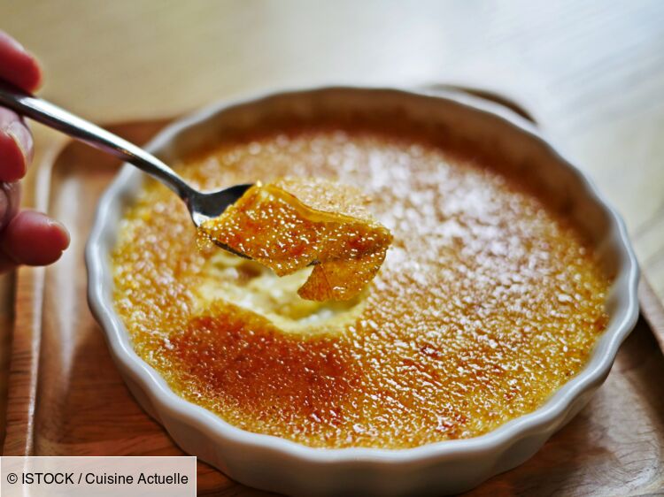 Crème brulée simple facile : découvrez les recettes de Cuisine Actuelle