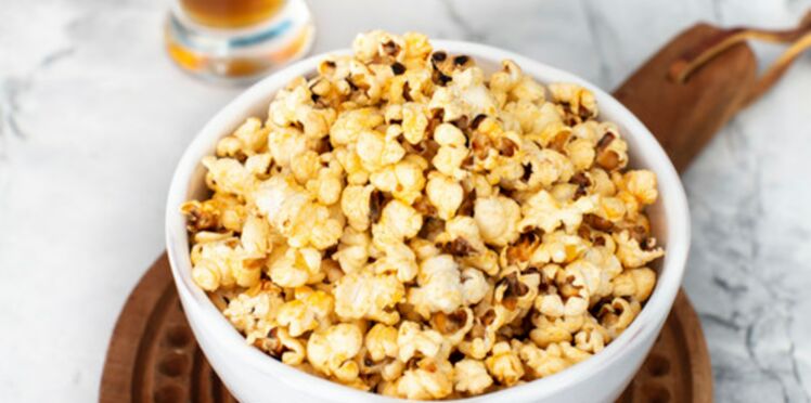 Popcorn à l’ail et au beurre