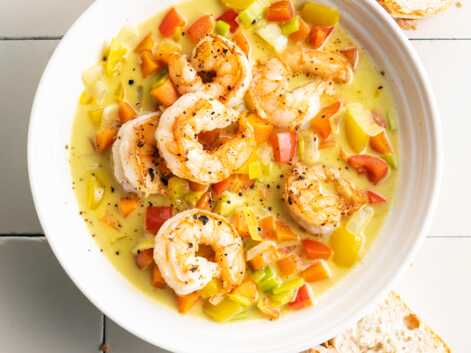 Curry de poisson et crevettes : 25 recettes faciles