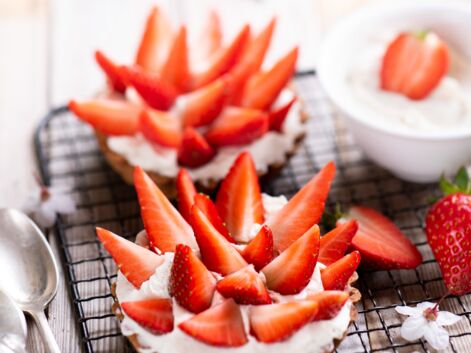 Toutes nos recettes avec des fraises gariguettes
