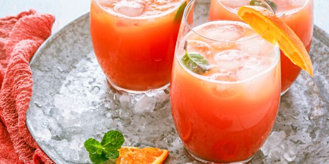 Cocktail à l'orange 