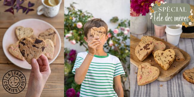 14 boîtes de 16 cookies cœur à gagner pour des pauses gourmandes !