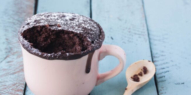 Mug cake : nos recettes de desserts express