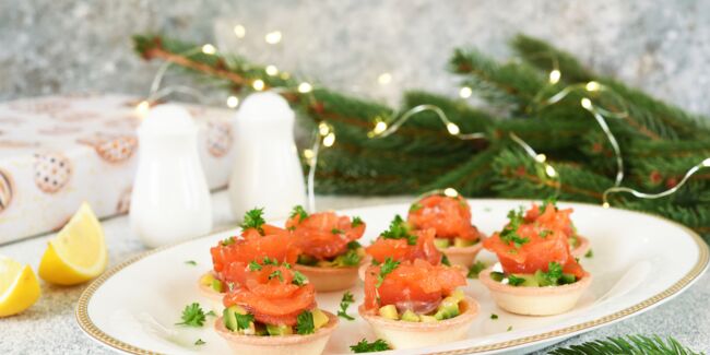 Apéro de Noël : 100 recettes avec du poisson ou des fruits de mer 