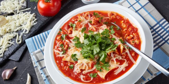 Lasagna soup : la recette étonnante à tester absolument