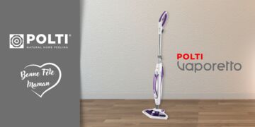 Remportez votre balai vapeur Polti pour nettoyer votre cuisine du sol au plafond !