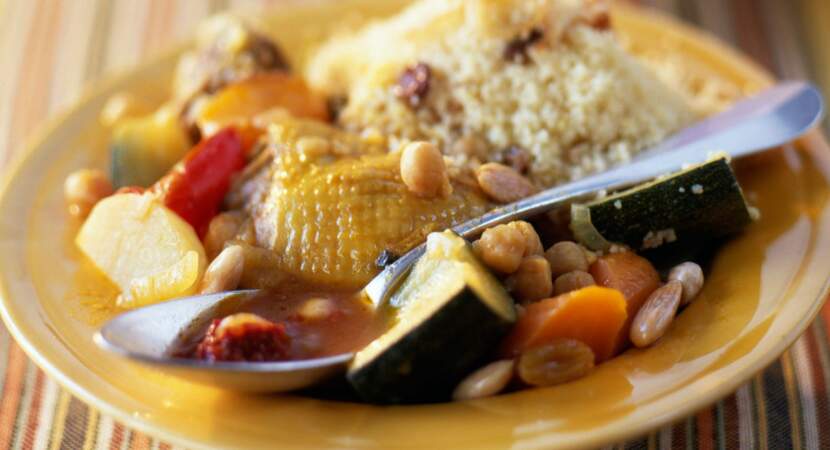 Couscous marocain poulet
