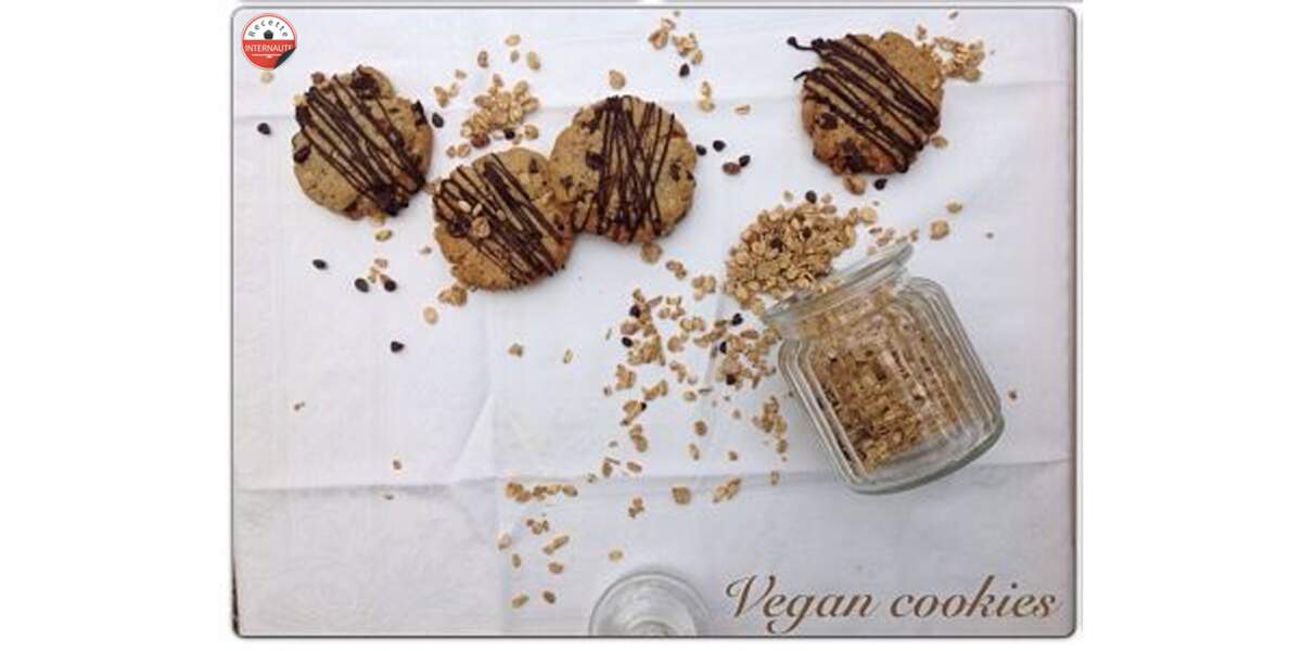 Les Vegan cookies au muesli de Apieceofcake