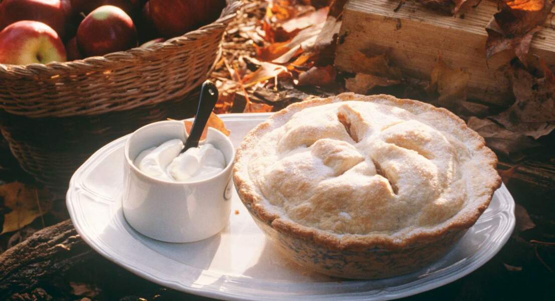 American pie tarte aux pommes